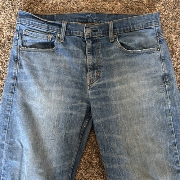 Levis Distressed Jeans Size 32 X 32 - Picture 3 of 9
